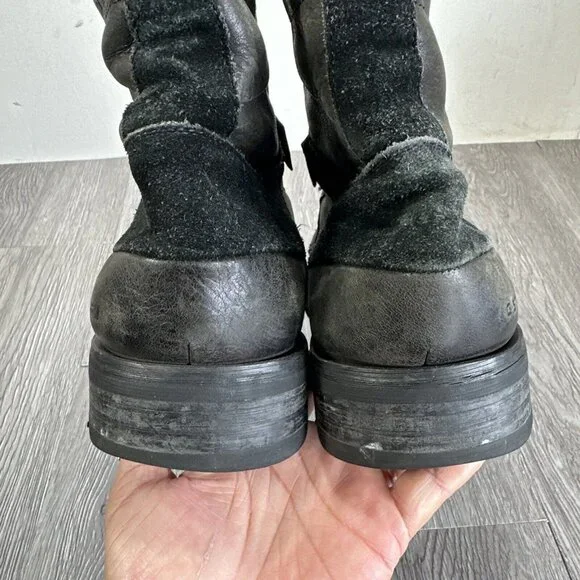 G-Star Raw Boots Men 13 Black Patton III Combat Cargo Military D5204 Biker Shoes